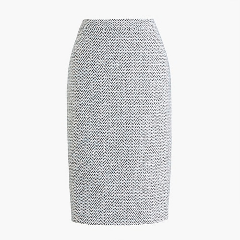 J.Crew Factory Herringbone Skirt in sz 6 NWT